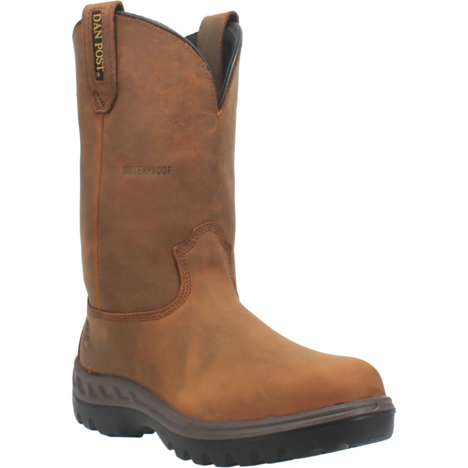 Cavender Boots DAN POST COMPANY Men's Cummins-Waterproof Steel Toe - Tan