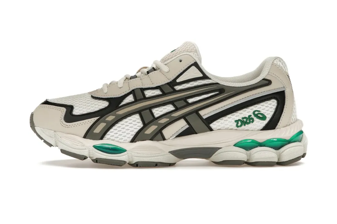 ASICS Gel-NYC 2055 Pale Oak Truffle Grey Asics Rocker Sole Shoes