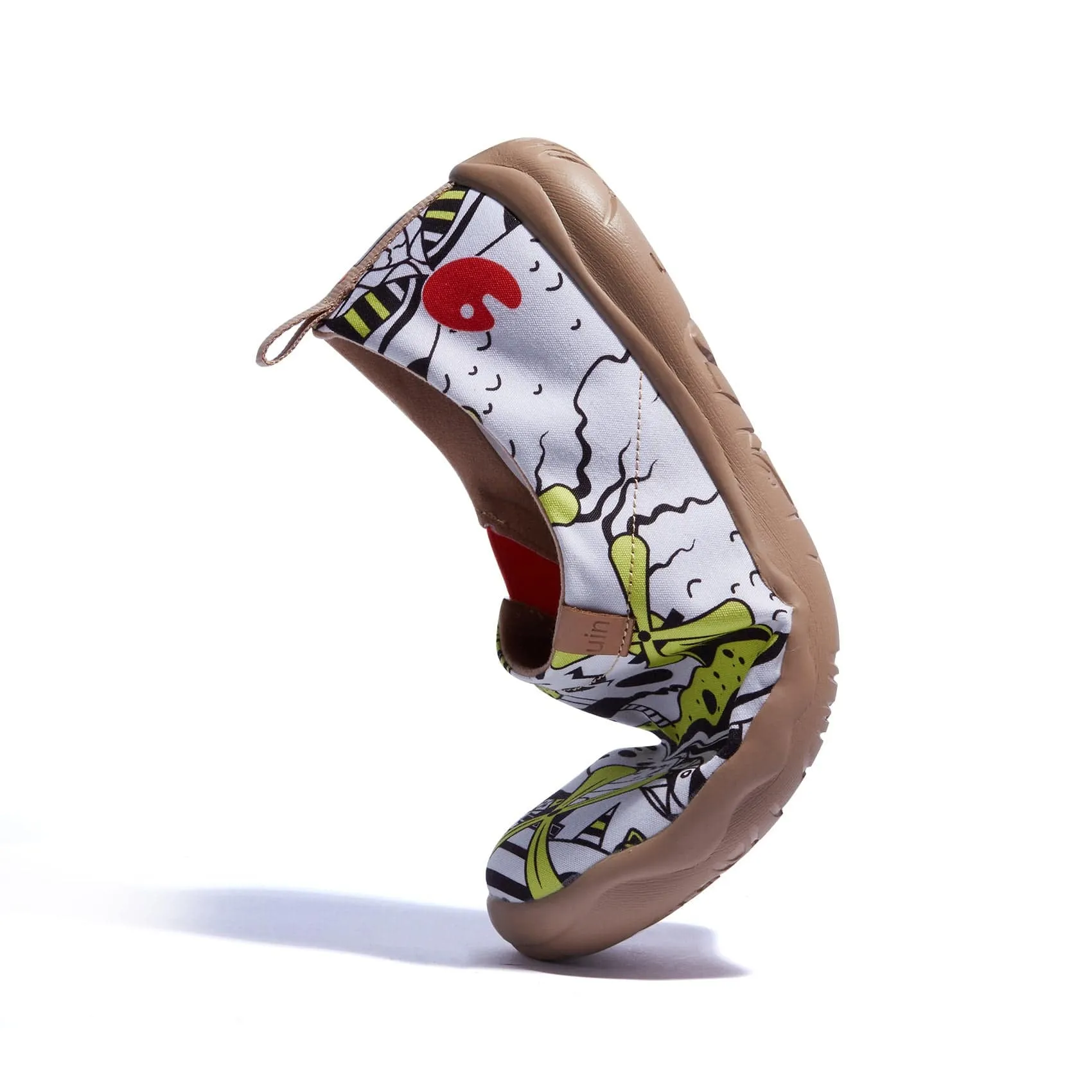 White Half Casual Shoes Dutch Windmills Toledo I Men