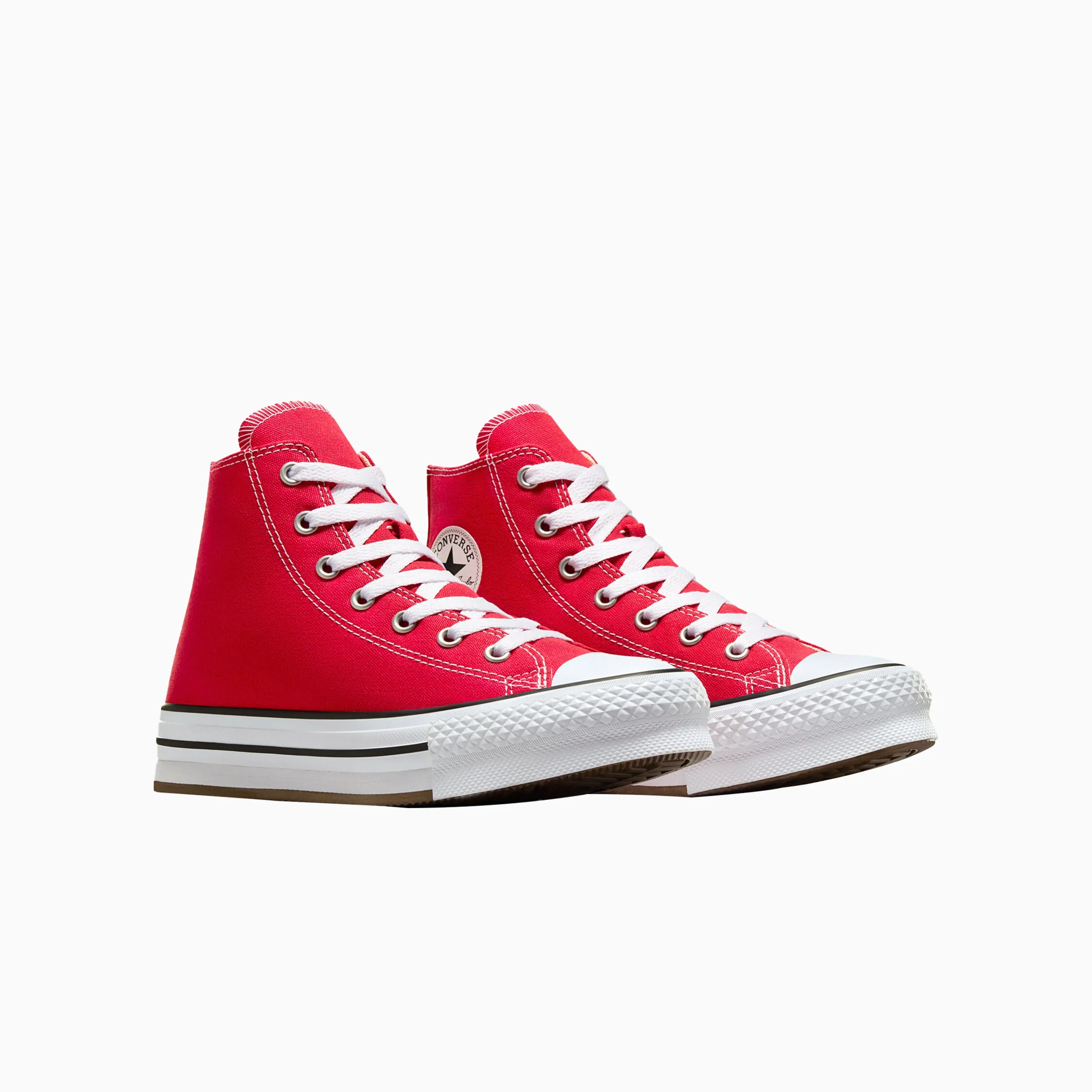 Fontanka Waffle Casual Shoes Kid's Chuck Taylor All Star EVA Lift Canvas Platform Grade School