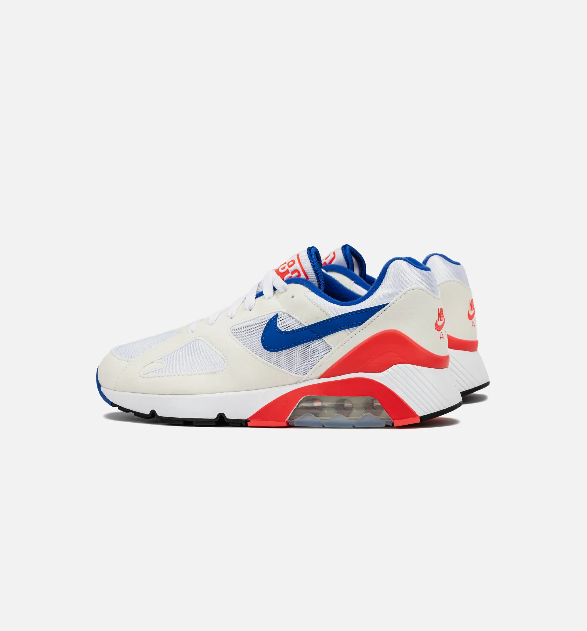Nike Victory Pro 4 Golf Shoes Air Max 180 Ultramarine Mens Lifestyle Shoe - White/Ultramarine/Solar Red/Black