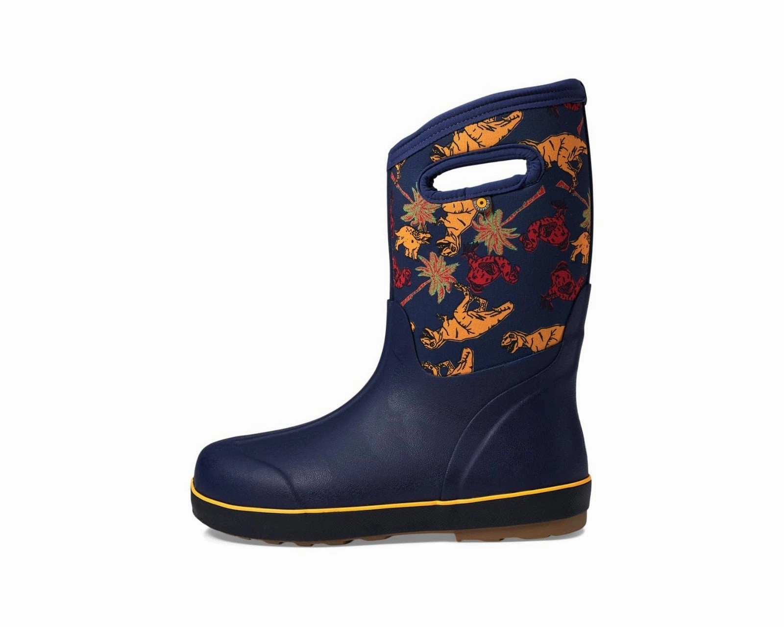 Ladies Size 13 Rain Boots Bogs Classic II Dino Dodo Kids Navy Multi Waterproof Rain Boots JOBB2020