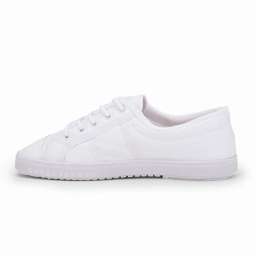 Prefect White Lacing PT School Shoes For Kids TENNIS-E By Liberty Dresses You Can Wear With Tennis Shoes