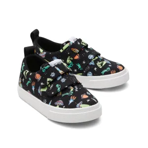 Fenix Aliens Double Strap Toddler Sneaker Classic Cortez Leather Casual Shoe