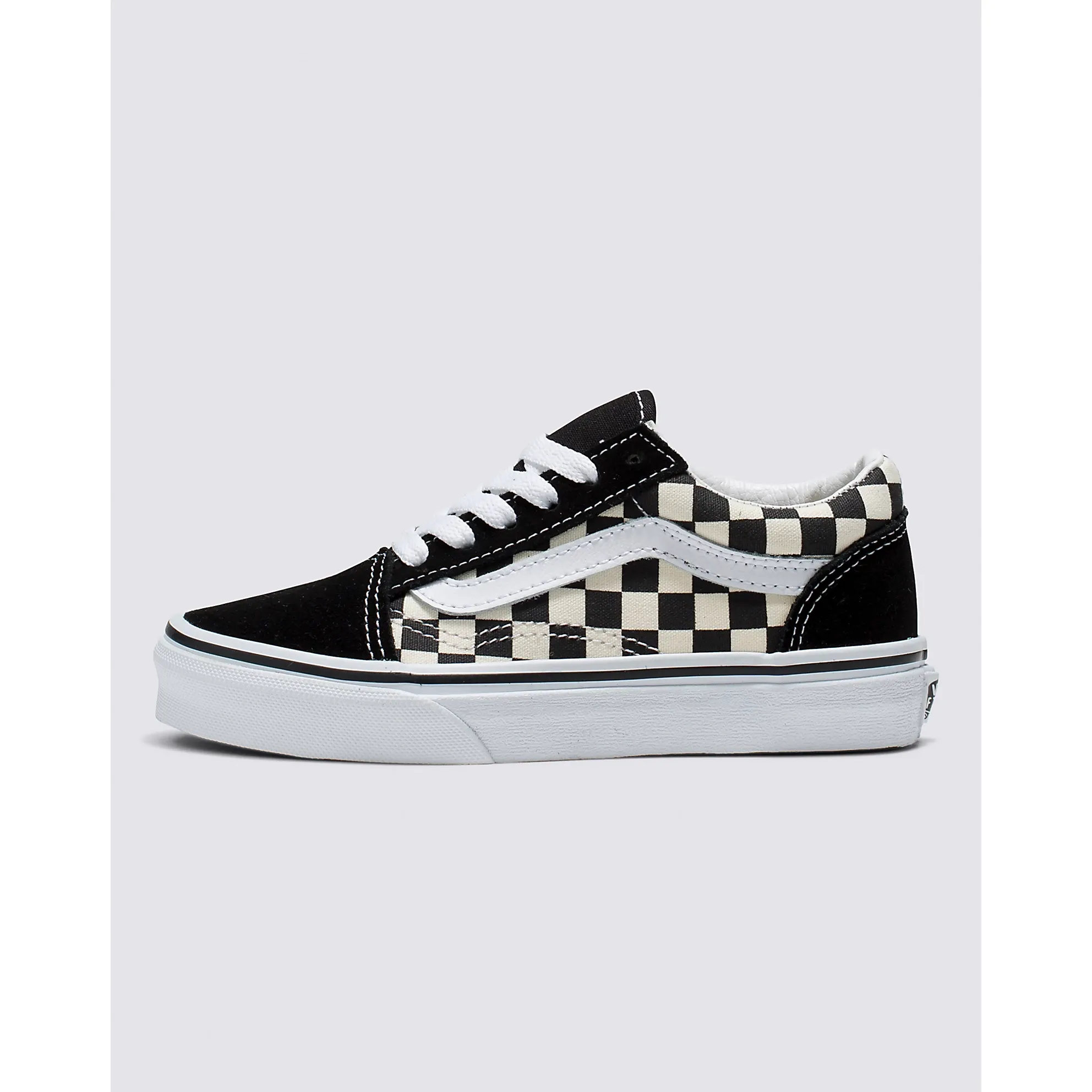 Must Have Casual Shoes Vans Kid's Check Old Skool Shoes - Black / White
