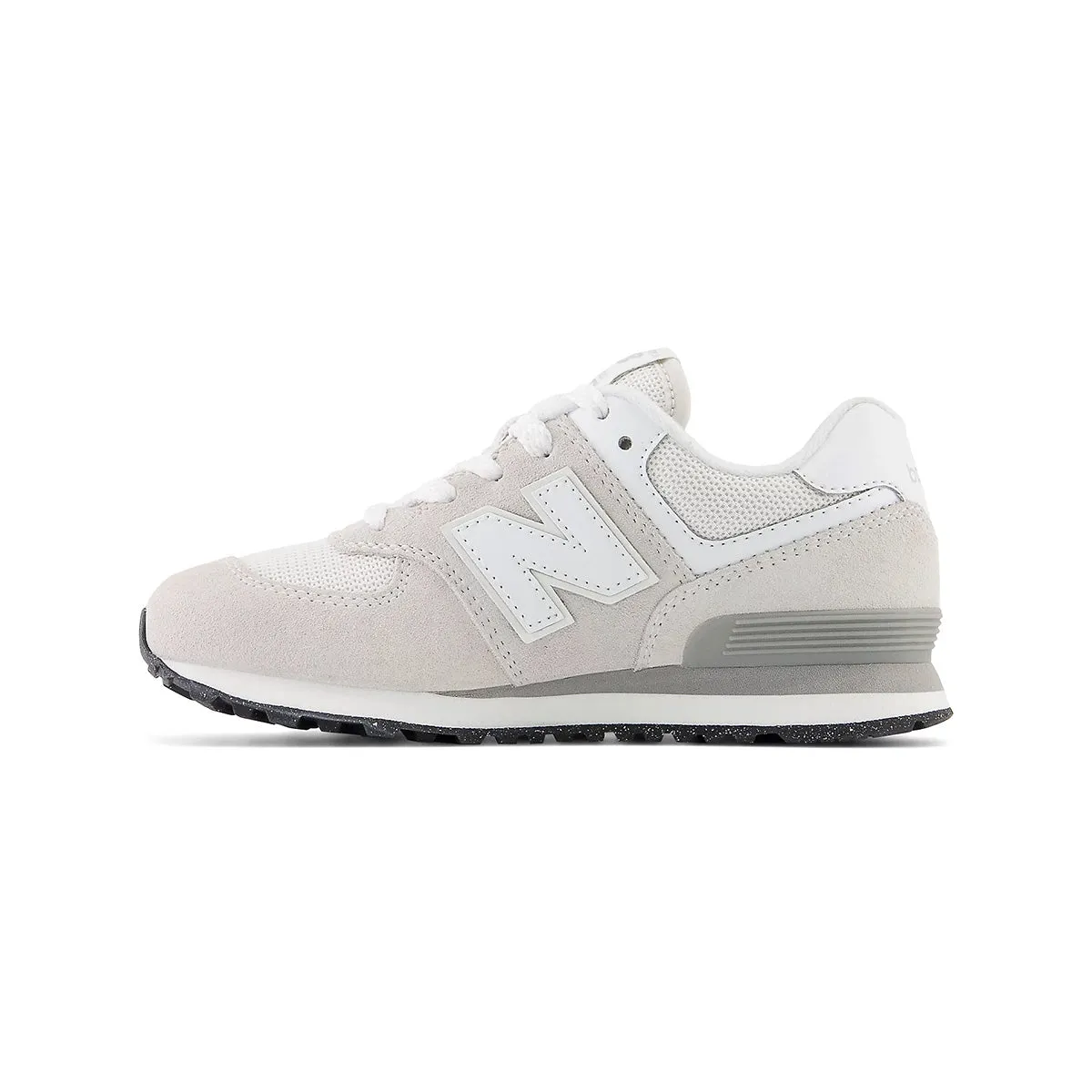 White Black New Balance Kids' 574 Core