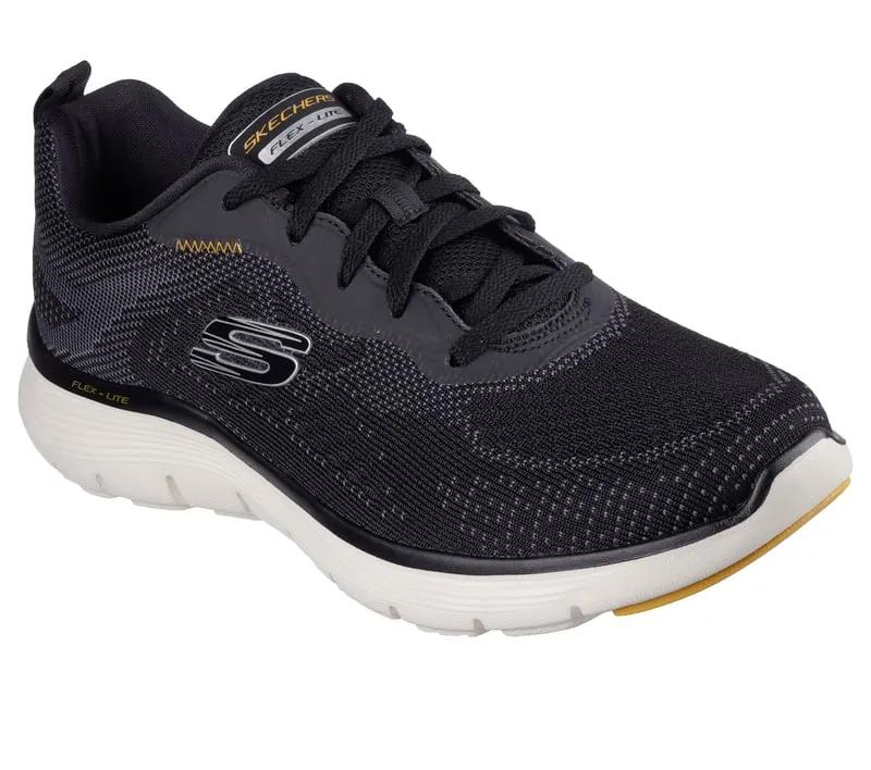 FLEX ADVANTAGE 5.0 - BLACK YELLOW Best Basketball Shoes For High Arches