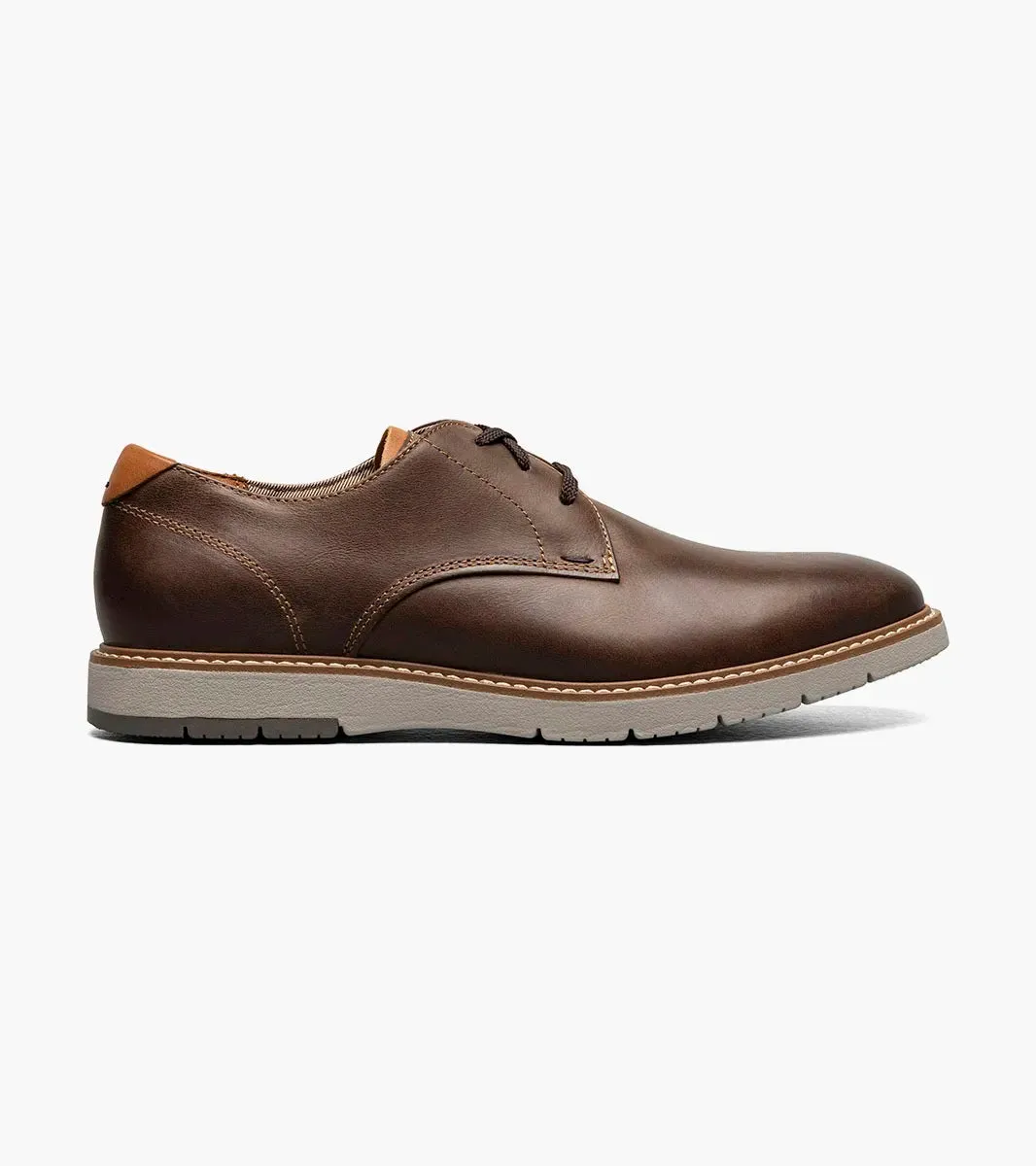 Dress And Ankle Boots 'Florsheim' Men's Vibe Plain Toe Oxford - Brown CH