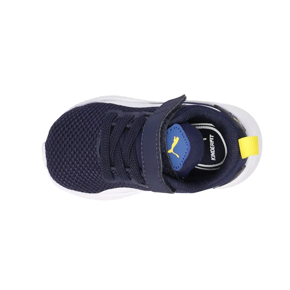 Flyer Runner V Lace Up Sneakers (Infant) High-top Puma Shoes