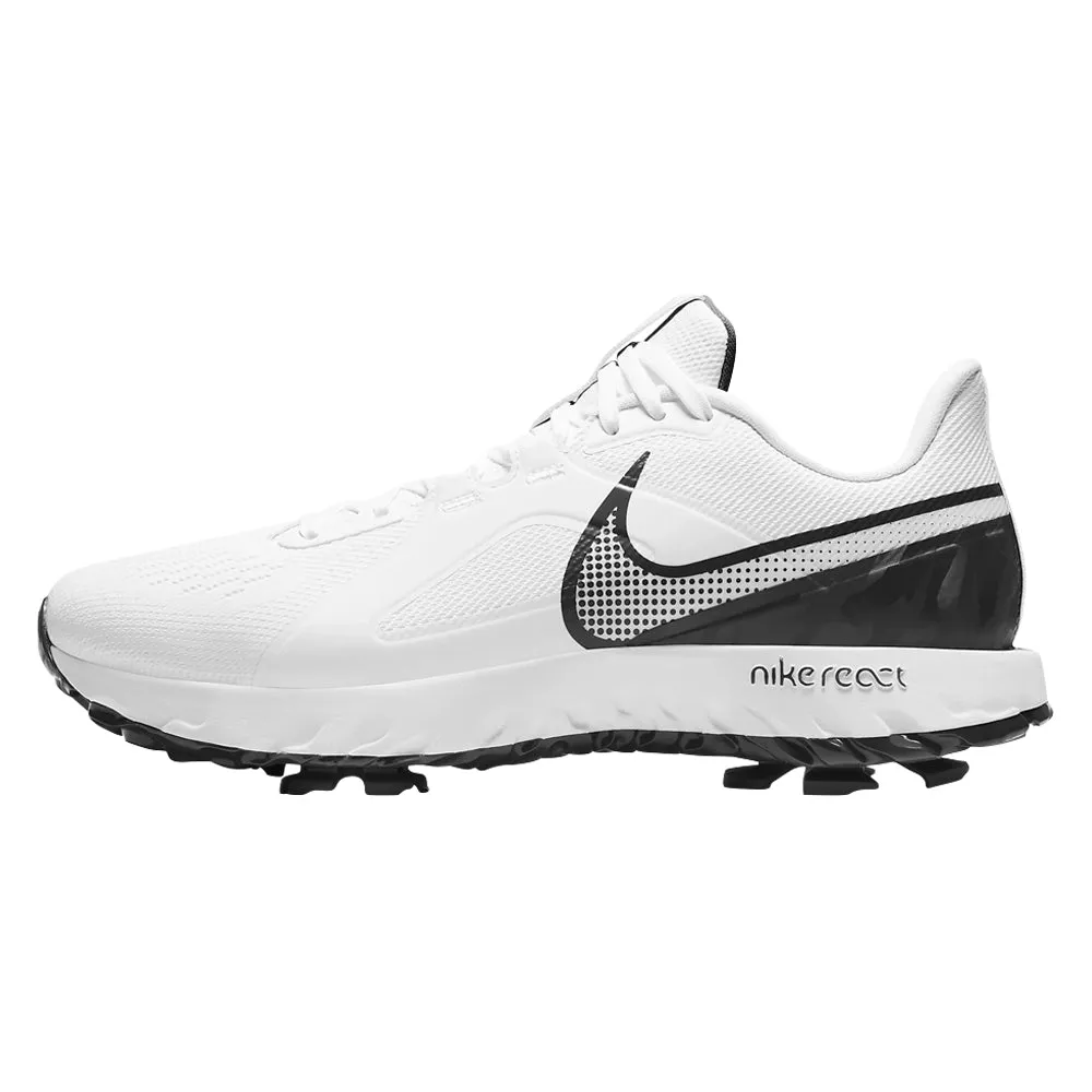 Nike React Infinity Pro Golf Shoes White/Black - FW20 Men Widest Golf Shoes