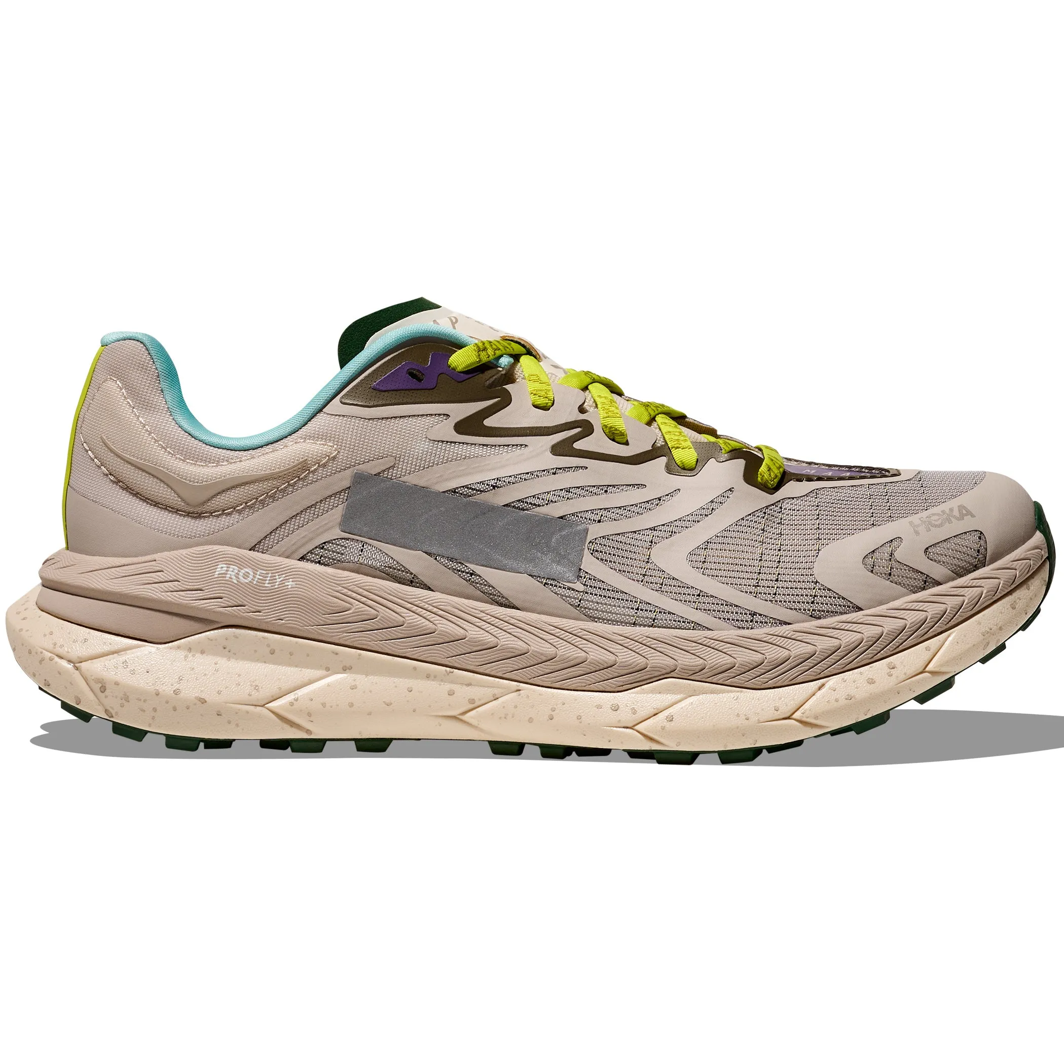 x MAAP Tecton X 2 Trail Running Shoes Pumice Stone / Limeade Most Cushion