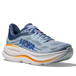 Mens Hoka Bondi 9 in Drizzle/Downpour Office