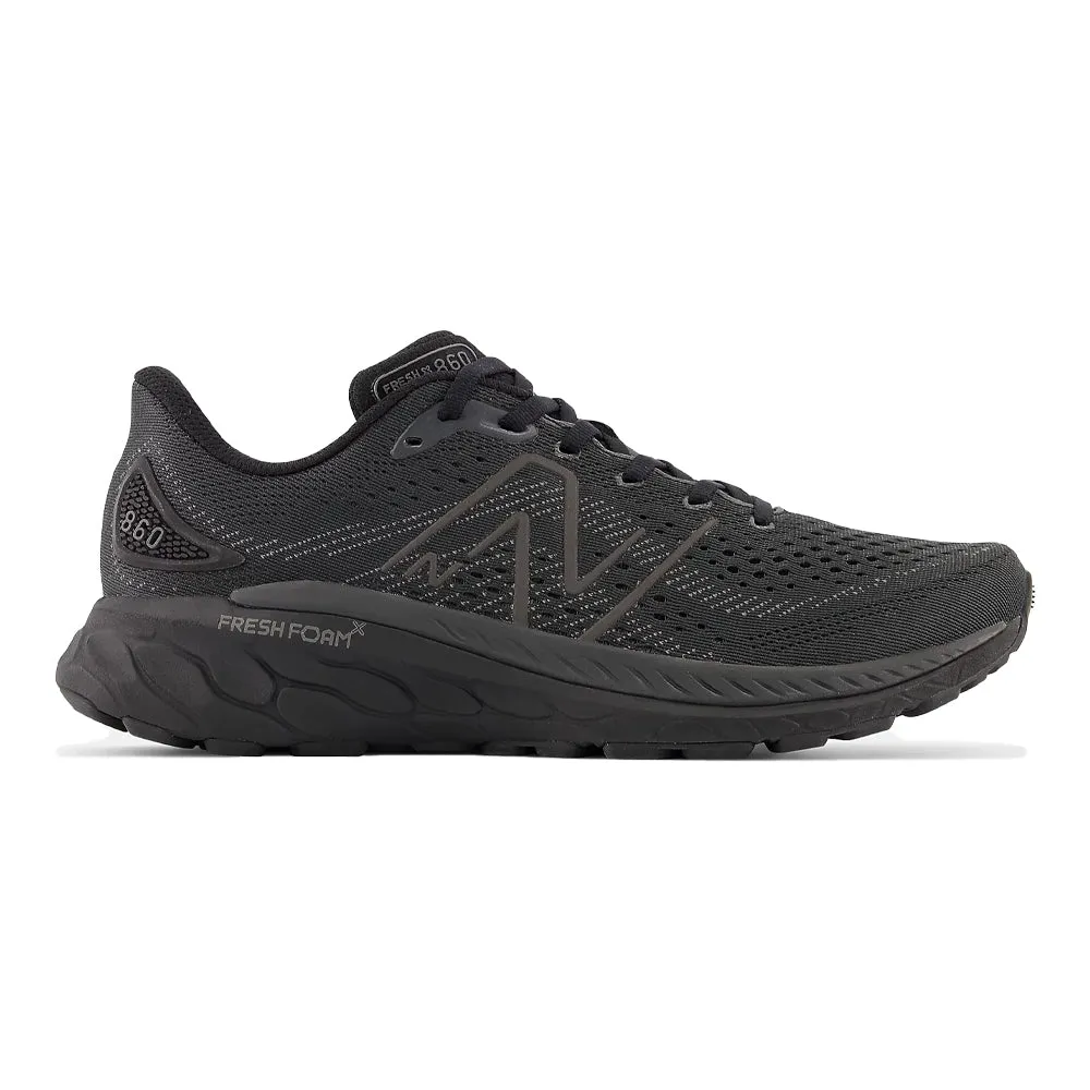 Neutral New Balance Women's Men's New Balance Fresh Foam X 860v13, Black, 14 2E Wide