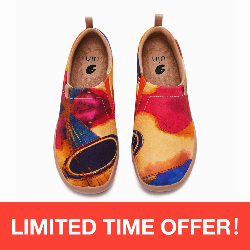 Leather Shoes Casual Six-string guitar