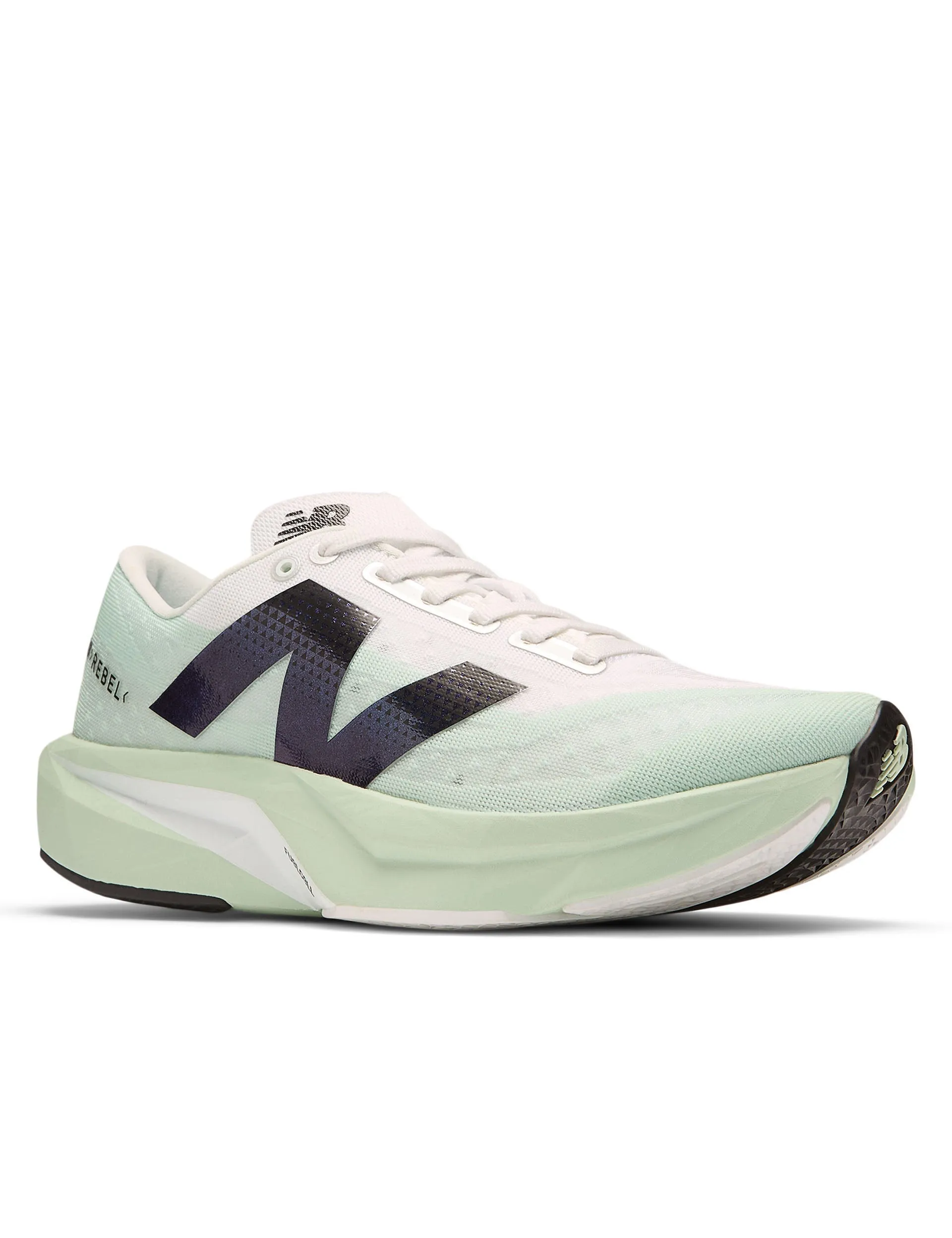 New Balance 9060 Style Men FuelCell Rebel v4 Shoes - Clay Ash/White/Black