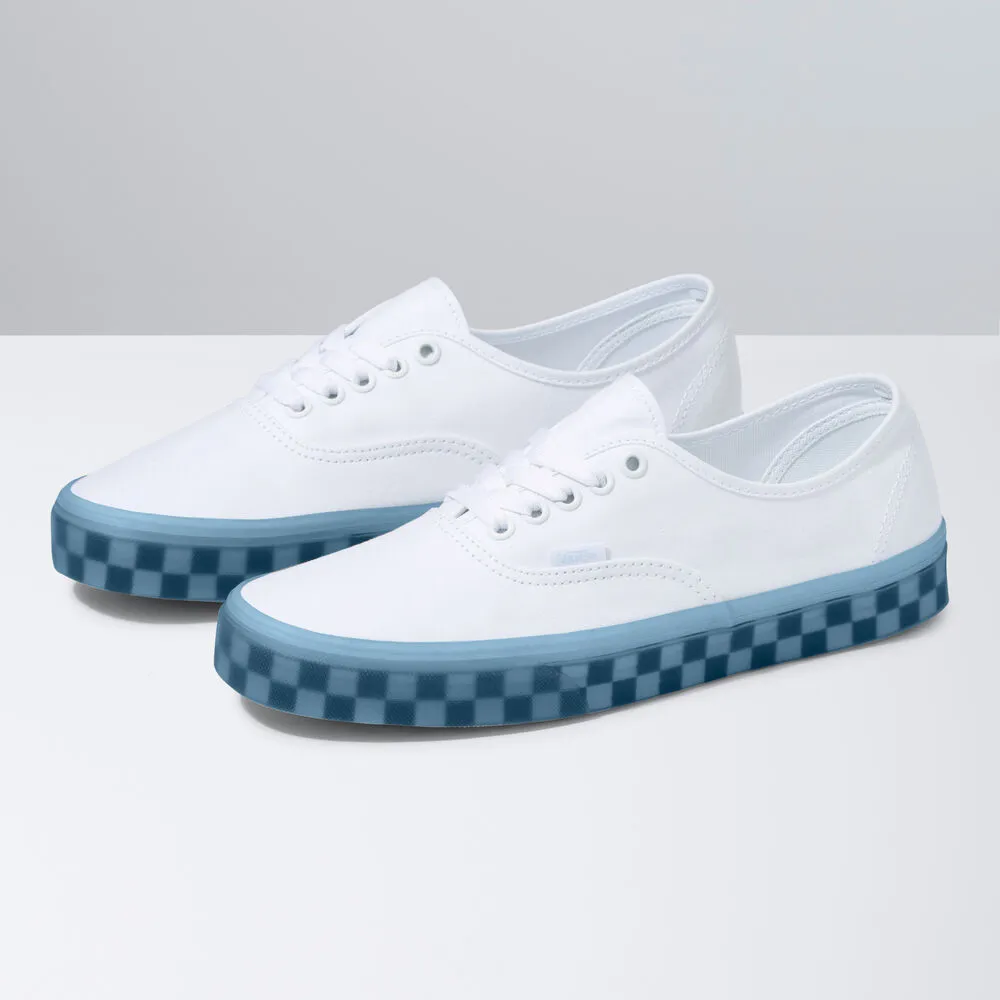 Nike Air Force 1 Mid '07 Casual Shoes Vans Unisex Translucent Authentic Shoes - True White / Delicate Blue