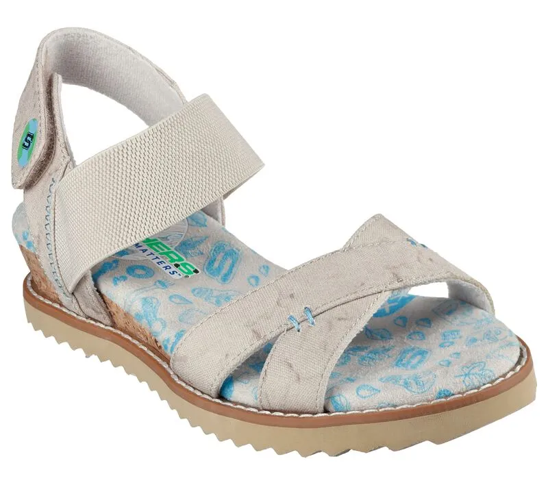 Skechers Kids' Bobs Desert Kiss Eco Sweetie - Natural Shoes For Smart Casual Attire