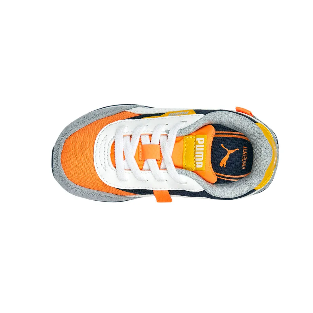 Puma Reflective Shoes Future Rider Play On Lace Up Sneakers (Infant)
