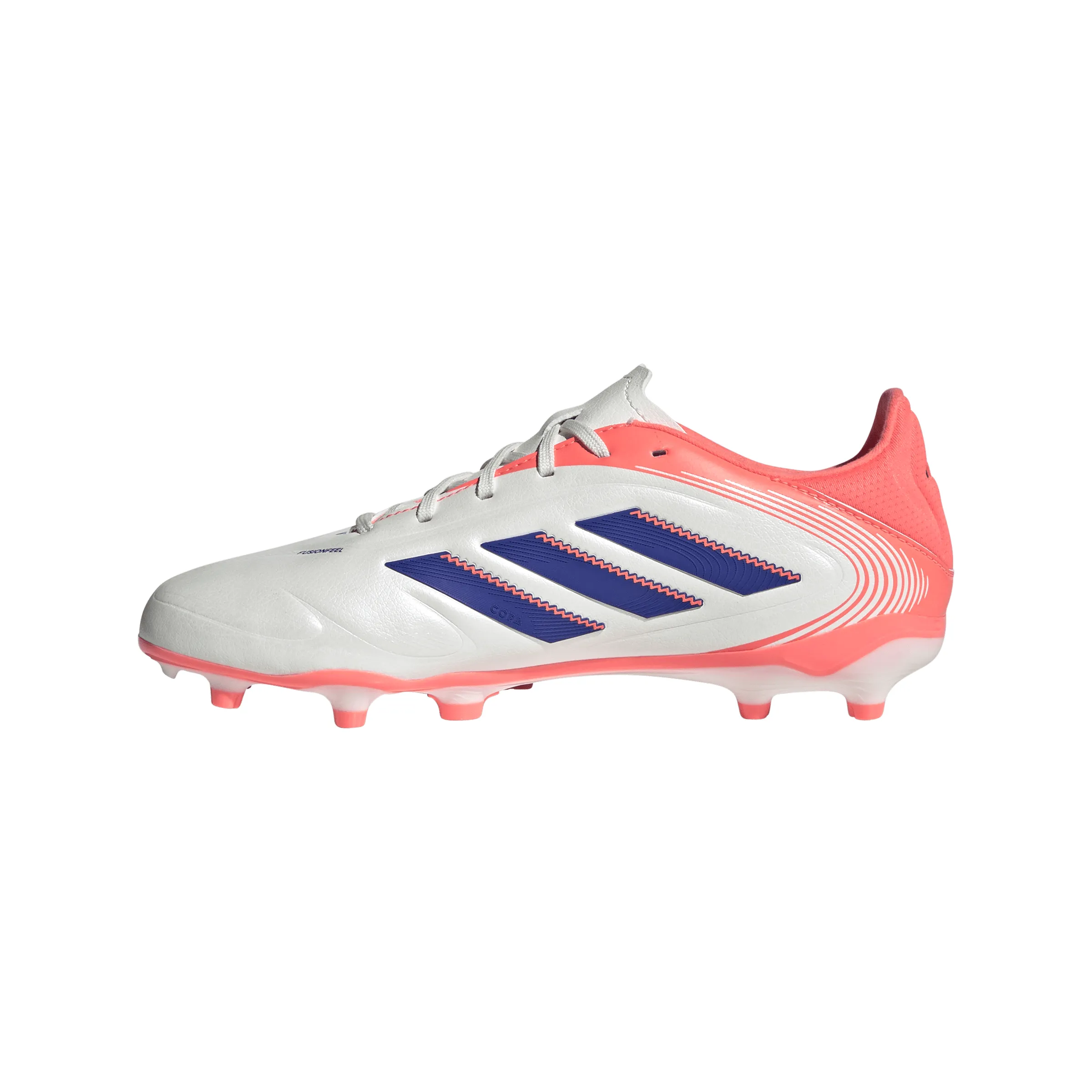 adidas Junior Copa Pure lll League FG Firm Ground Cleats - OWhite /Lublu /SigCor
