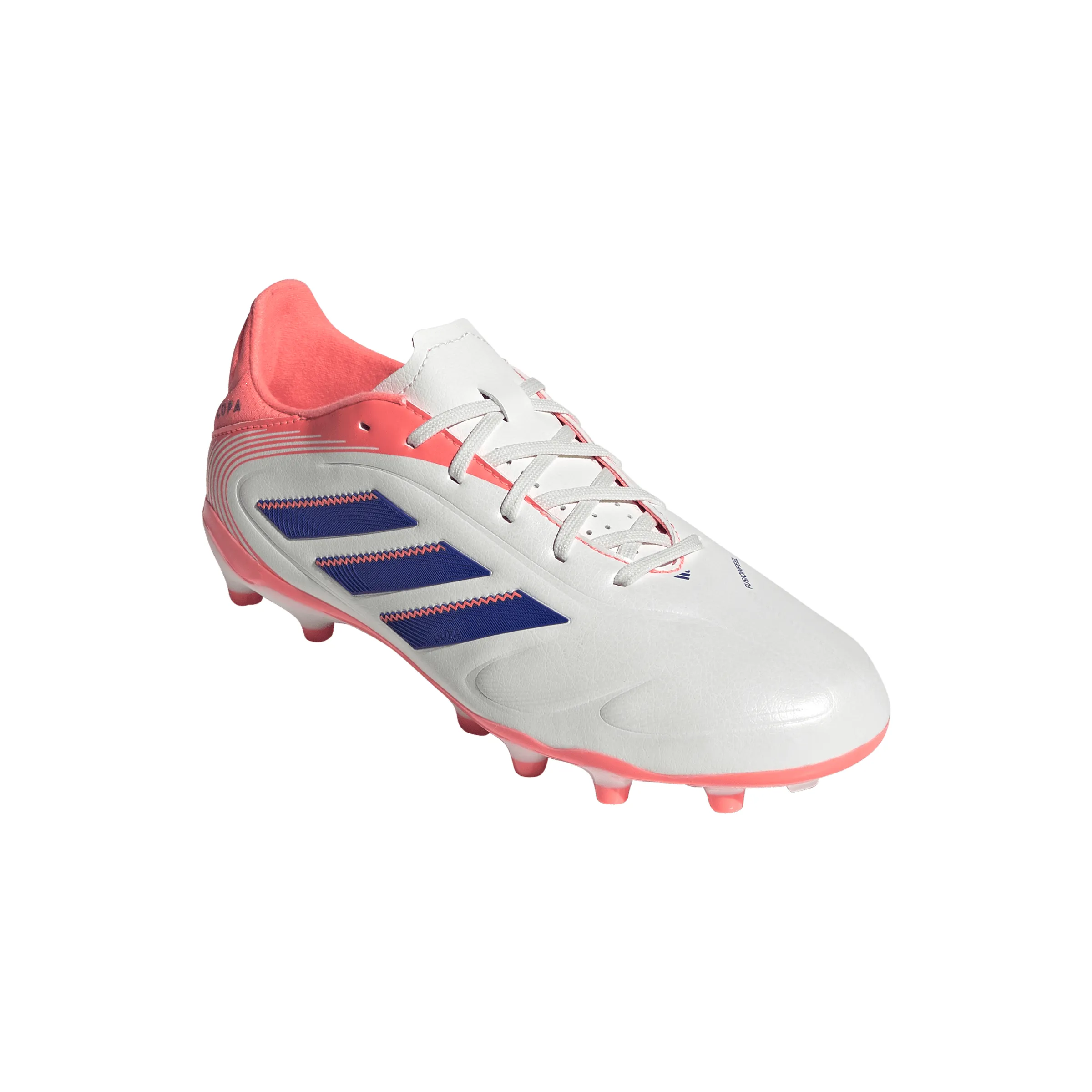 Soccer Cleat Clearance adidas Junior Copa Pure lll League FG Firm Ground Cleats - OWhite /Lublu /SigCor