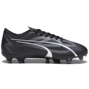 Phantom Ghost Lace Soccer Cleats Puma Ultra Play FG/AG Football Boots - Youth - Black