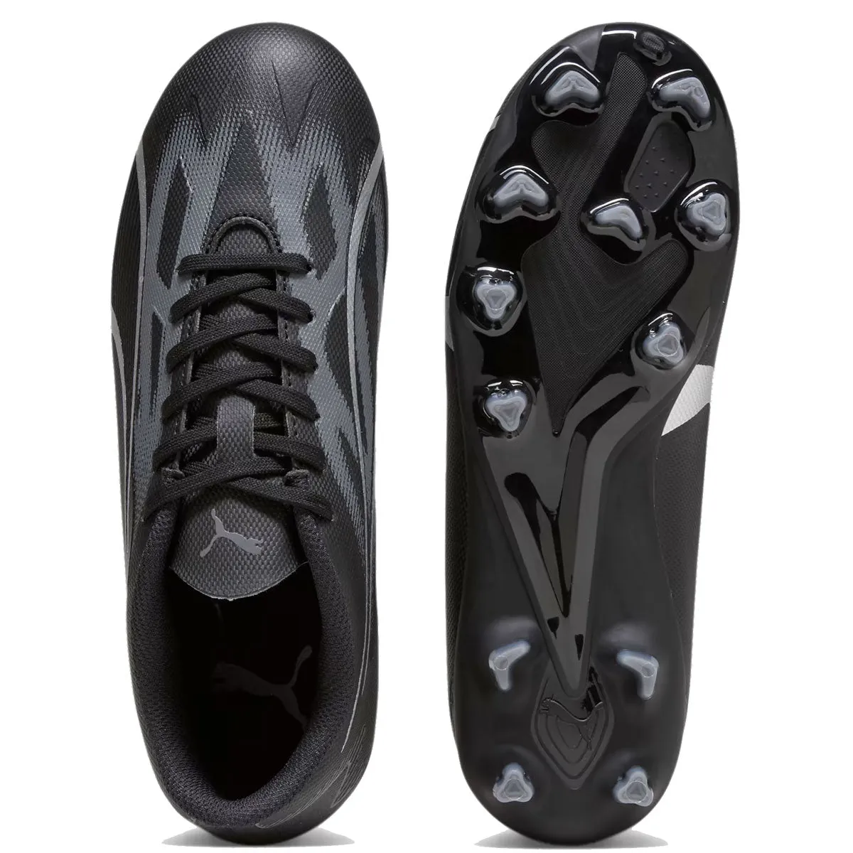 Puma Ultra Play FG/AG Football Boots - Youth - Black Best Indoor Cleats Soccer