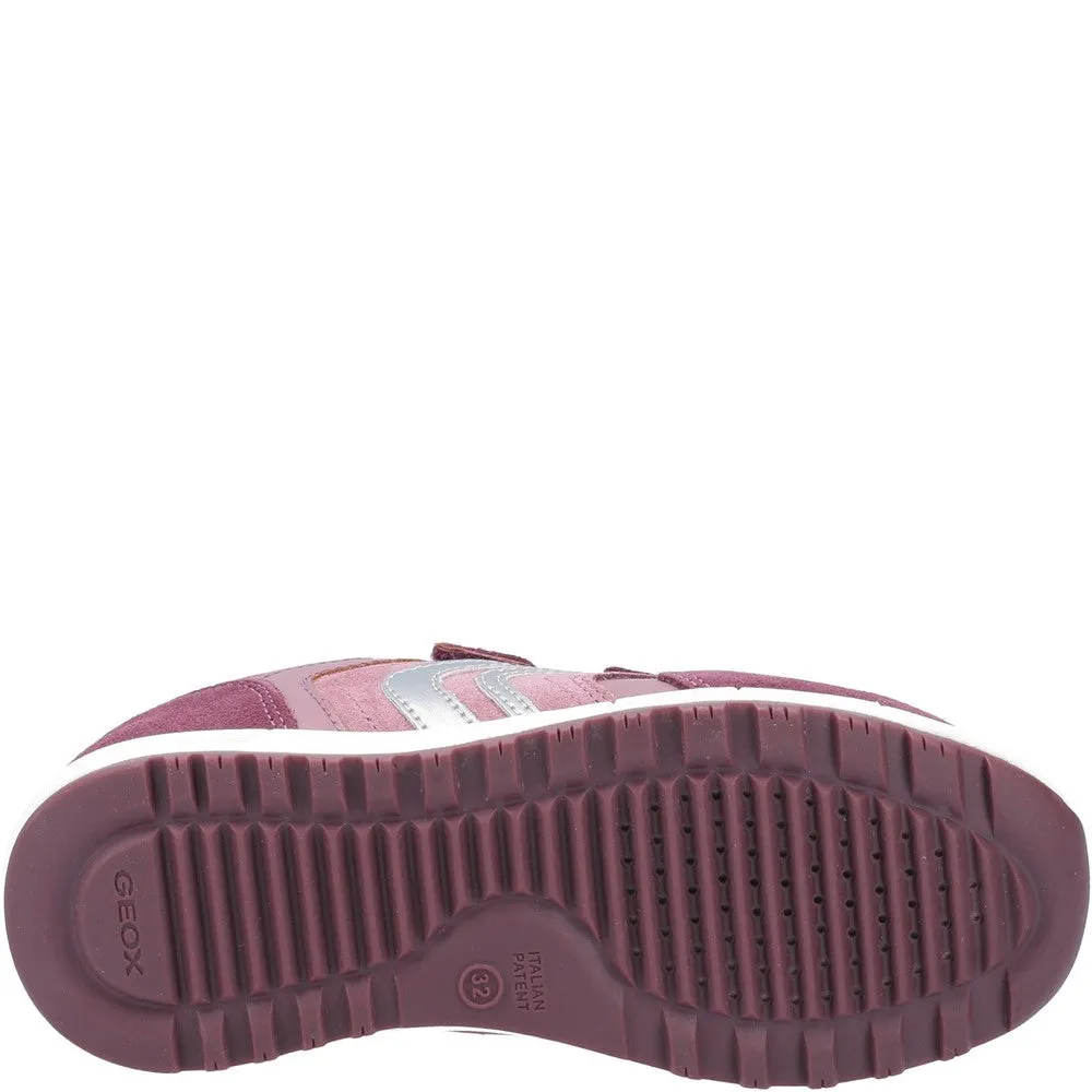 Geox Alben Girl Touch Fastening Shoes Flat Gym Training Shoes