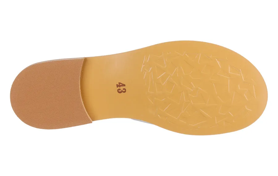 Ladies Velcro Slippers Gl Misty White