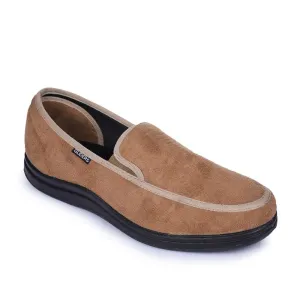 Casual Bottom Shoes Gliders (Beige) Casual Slip on Shoes For Men 3070-65 By Liberty