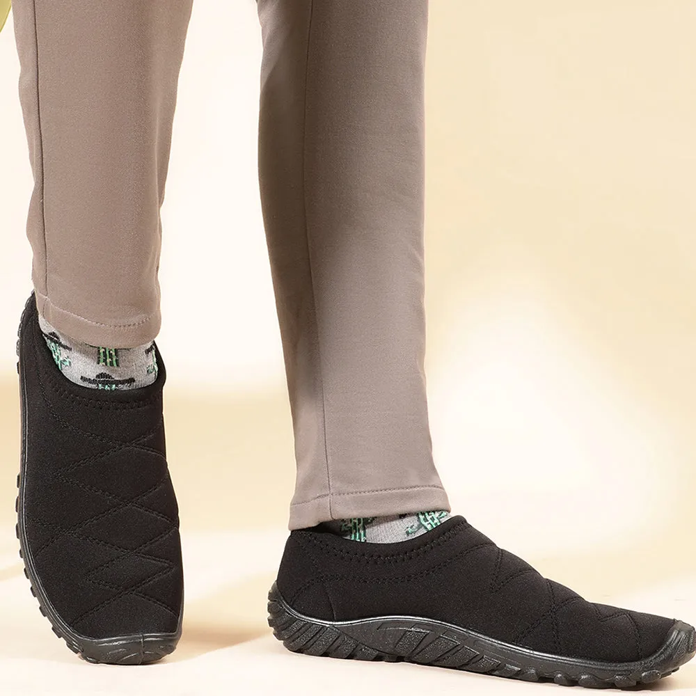 Gliders Black Casual Slip on Shoes For Men GOLF By Liberty Jordan Golf Shoes