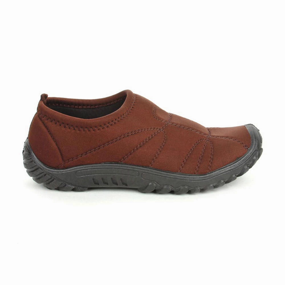 Gliders Brown Casual Slip on Shoes For Men GOLF By Liberty Fj Flex Golf Shoes