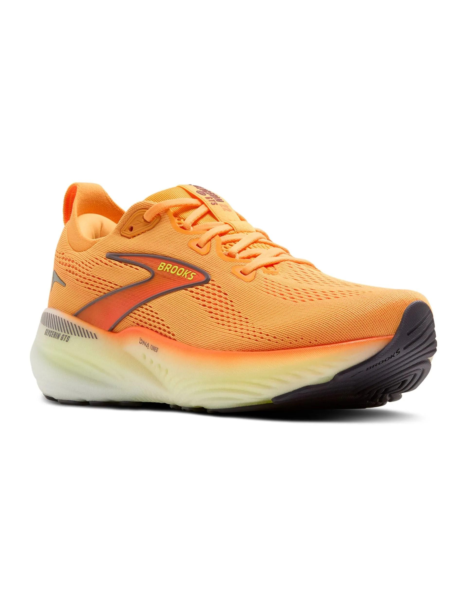 Cheapest On Running Shoes Glycerin GTS 22 - Orange/Nightlife/White