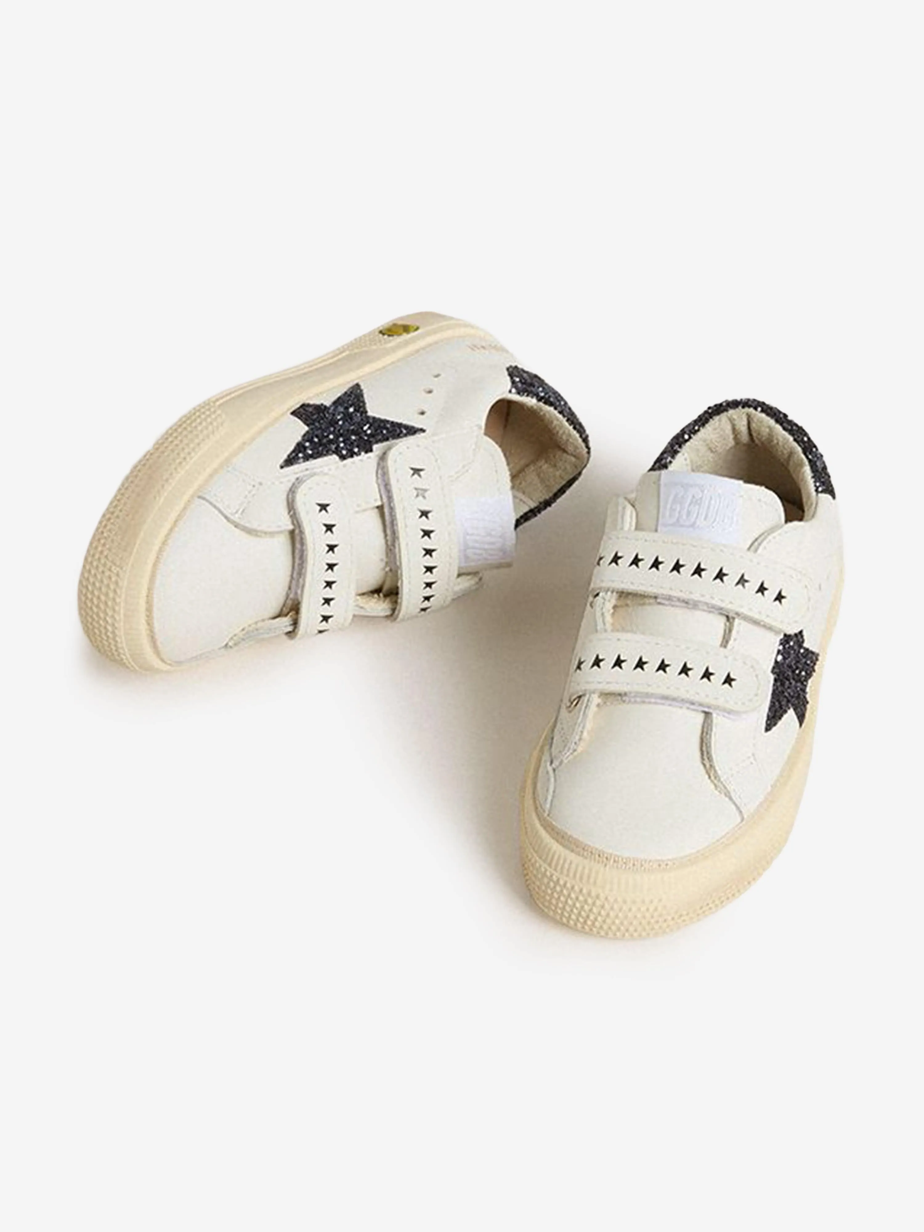 Golden Goose Girls Leather and Glitter Star May Trainers in White Under Armour Hovr Rise 4 Training Shoes