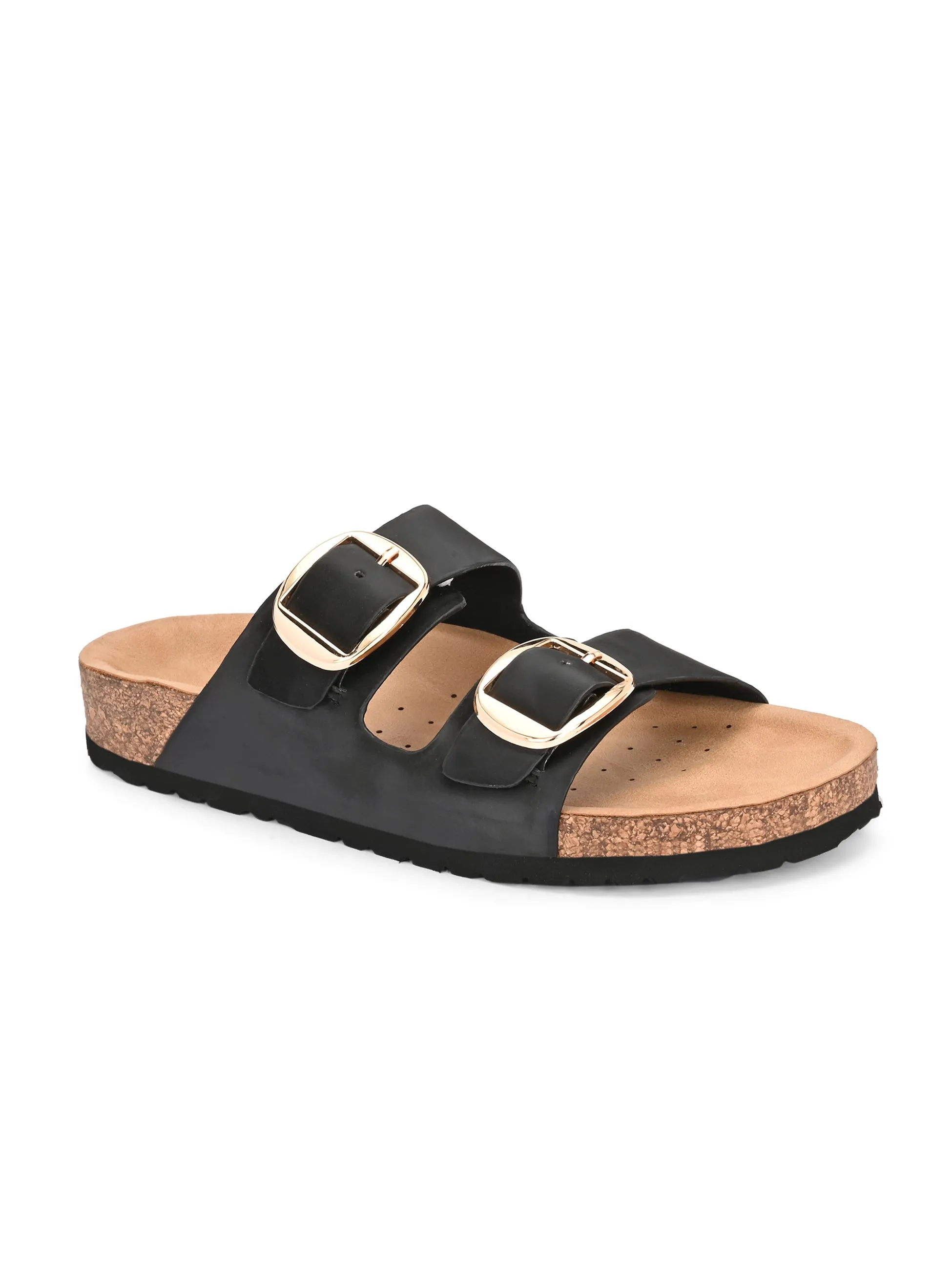 Bianca Double Strap Sliders Unicorn Slides