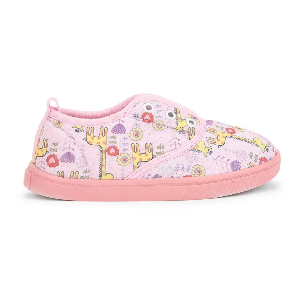 Lucy & Luke (Pink) Casual Lacing Shoes For Kids Mint-3 By Liberty Casual Shoes Fila