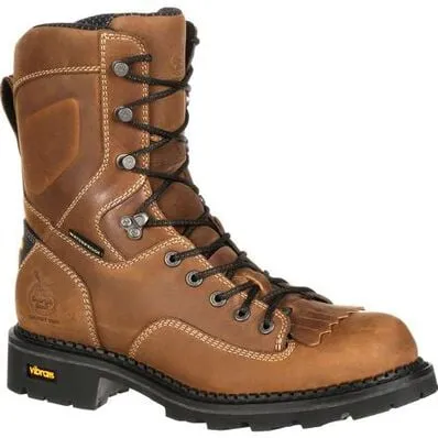 Best Boots For Roofing COMFORT CORE COMPOSITE TOE WATERPROOF LOGGER WORK BOOT