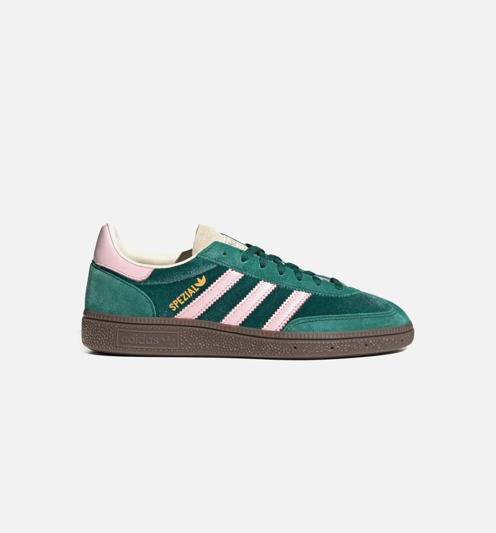 Handball Spezial Velvet Womens Lifestyle Shoe - Green/Pink Casual Shoes At Macy's