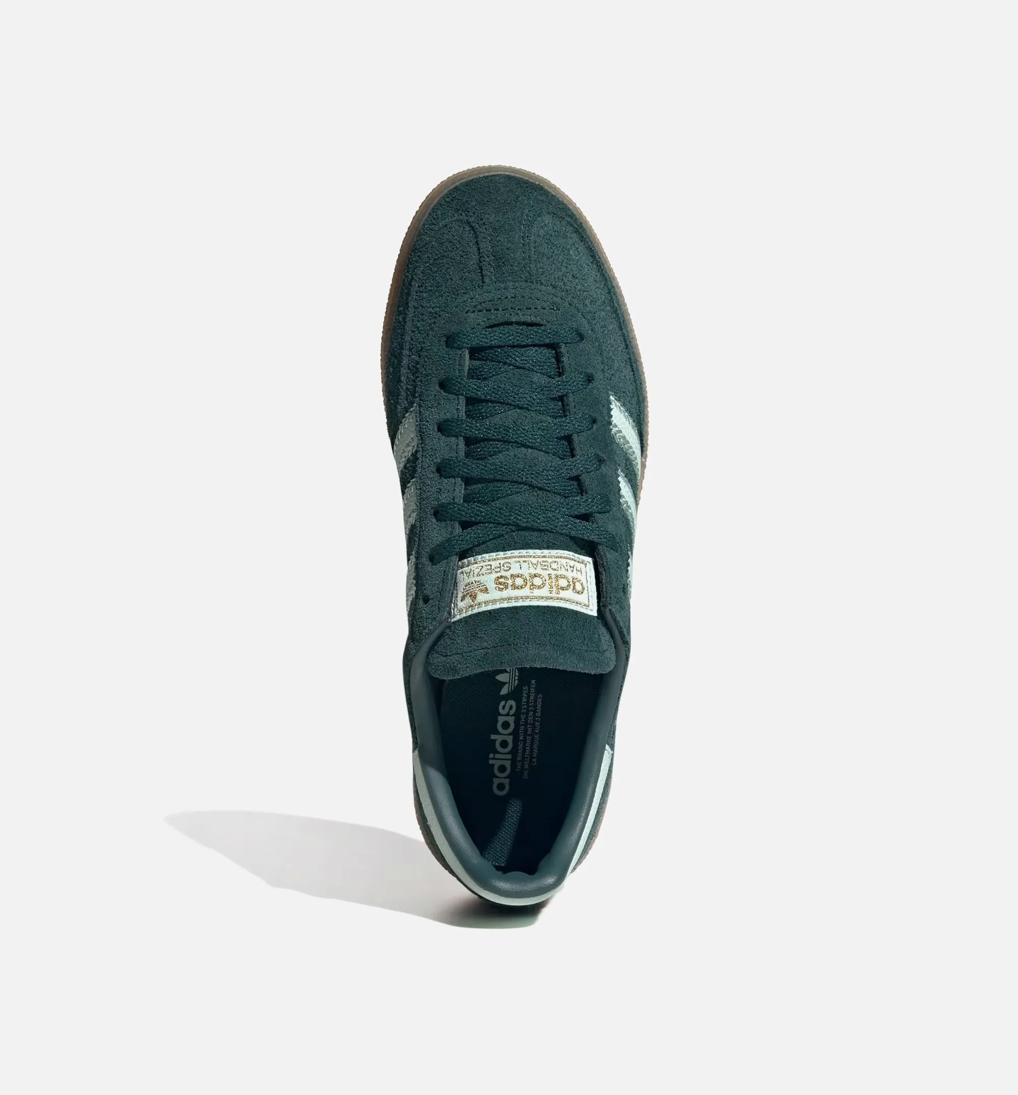 Handball Spezial Womens Lifestyle Shoe - Aurora Ivy/Ash Green/Gum Casual Shoes To Wear With Shorts