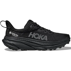 Hoka Women's Challenger 7 GORE-TEX Trail Running Shoes Black / Black Shoes Online Canada