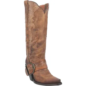 Ariat Sierra Work Boots Women's Dan Post Sydney Leather Boots Handcrafted Brown DP4205