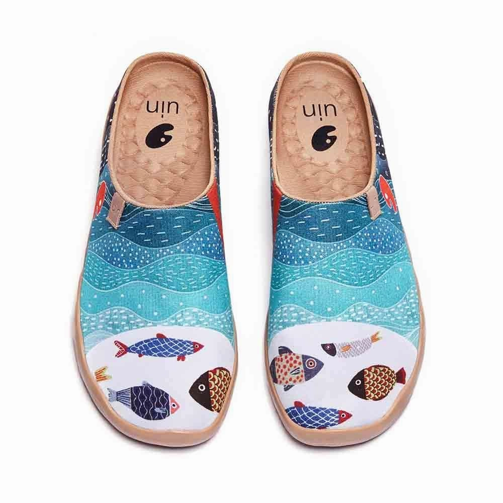 Casual Men Summer Happy Fish Men Slipper