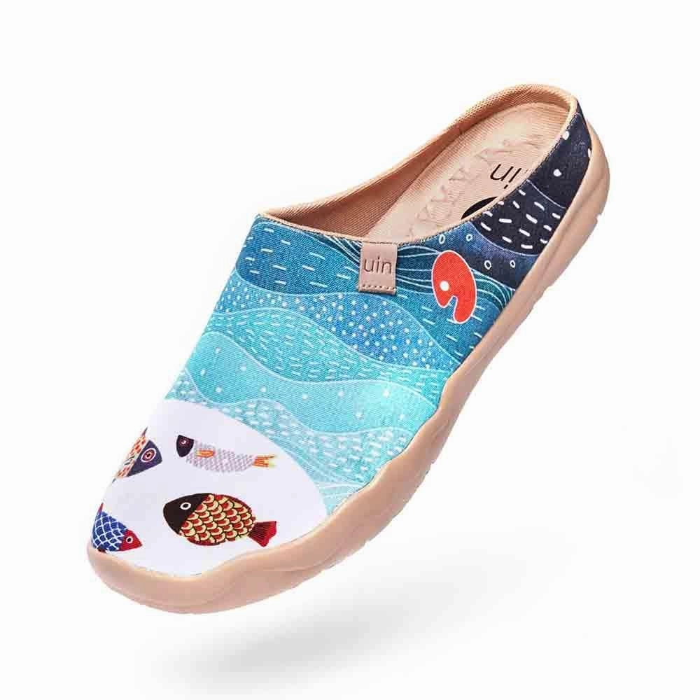 Casual Shoes Style Happy Fish Men Slipper