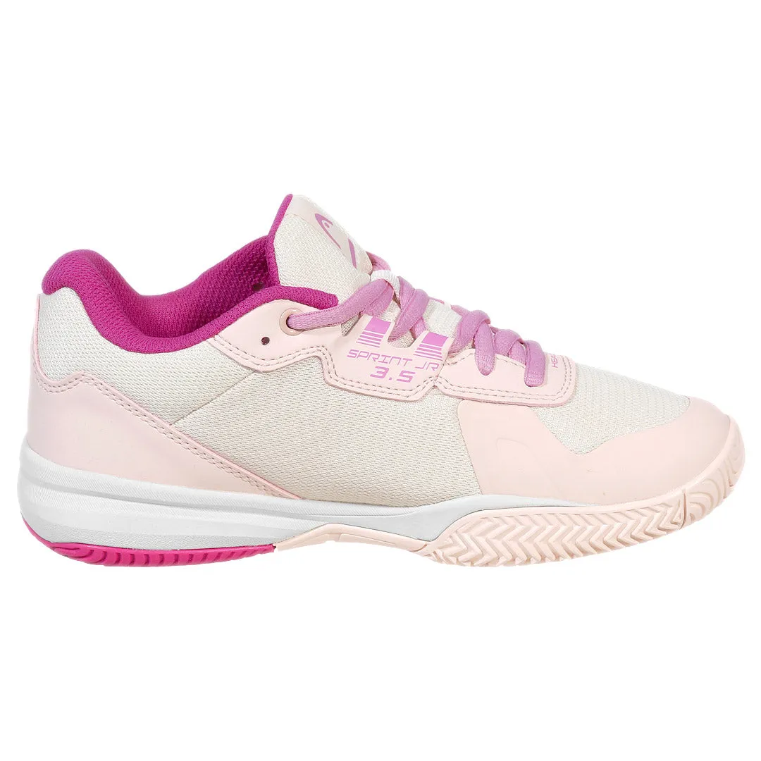 Head Junior Sprint 3.5 - Rose/Purple Heeled Tennis Shoes