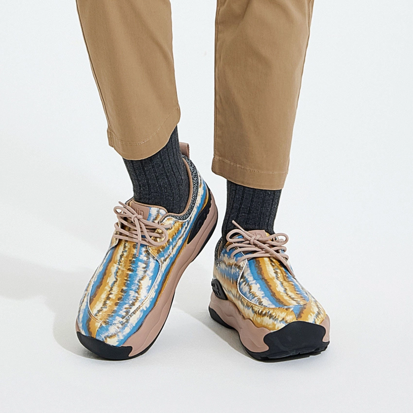 Ankle High Trail Running Shoes Heart Waves San Diego III Women