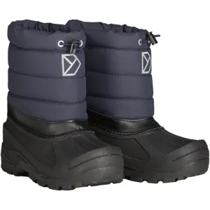 Crocodile Skin Boots Didriksons Navy Lumi Kids Boots