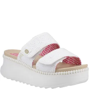 HEYDUDE Delray Slide Eyelet Sandal Wedding Dancing Slippers