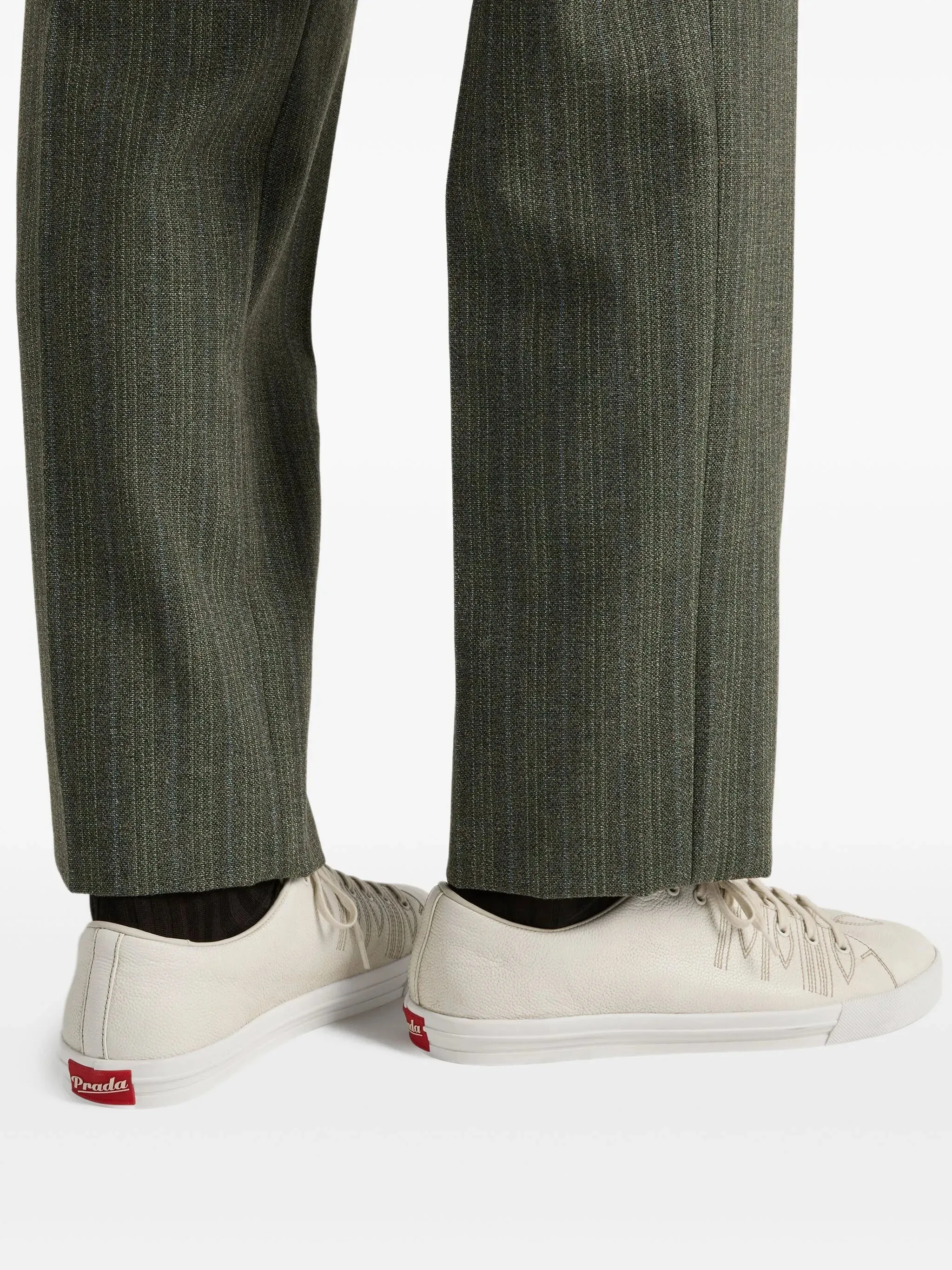 distressed leather sneakers Trainer Shoes For Work