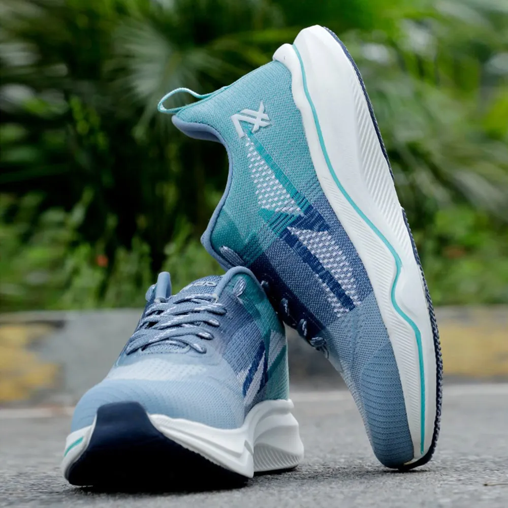 Best Adidas Training Shoes Leap7x Sea Green Sports Lacing Running Shoes For Men GHD-22 By Liberty