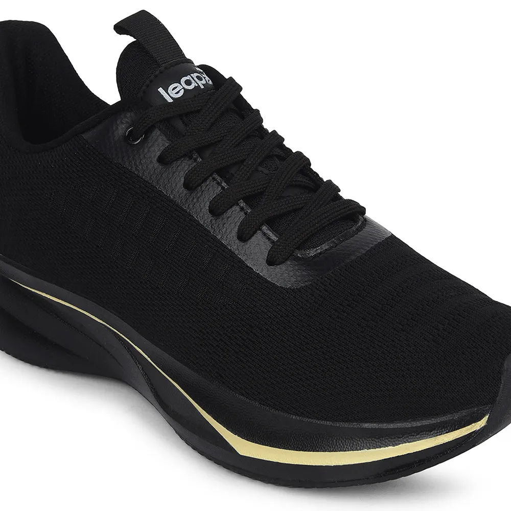 Leap7x Black Sports Lacing Running Shoes For Men ROASTER-1E By Liberty Nike In-season Tr 13 Training Shoes