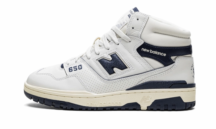 New Balance 650R Aim Leon Dore White Navy New Balance 250